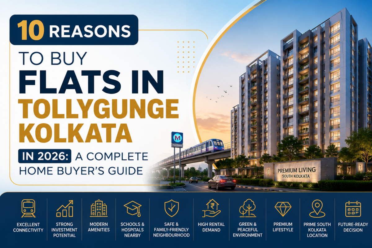 10 Reasons to Buy Flats in Tollygunge Kolkata in 2026: A Complete Home Buyer’s Guide