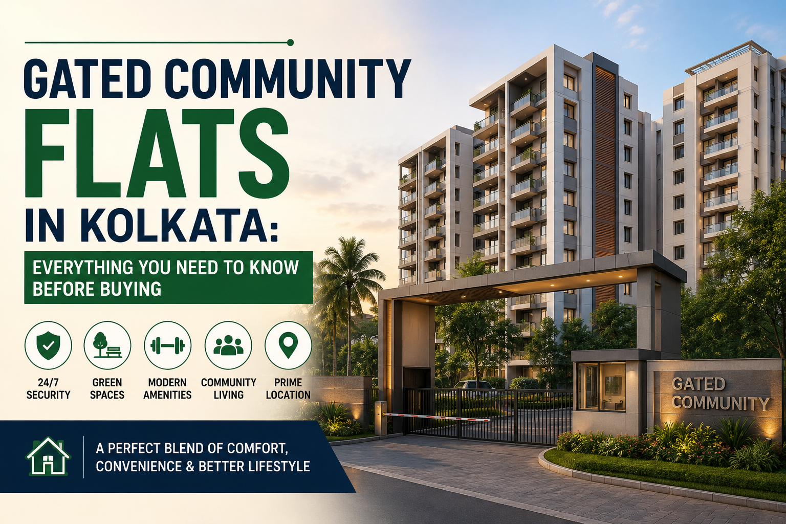 gated community apartments in Kolkata