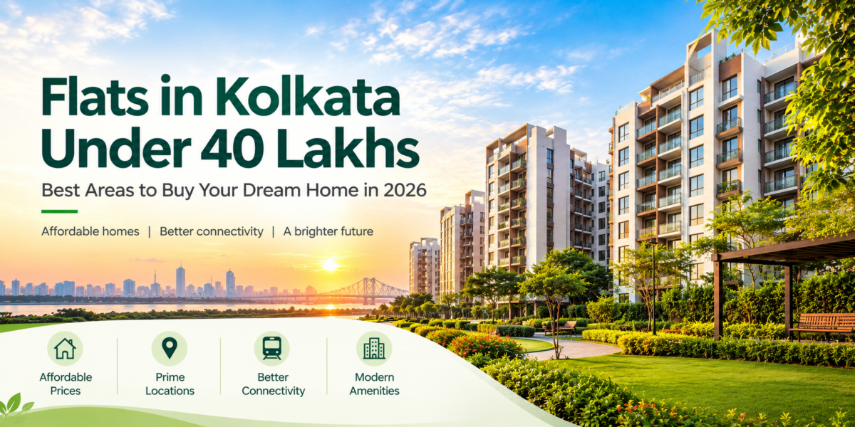 Affordable residential flats in Kolkata under 40 lakhs